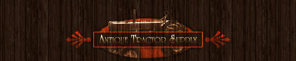 Antique Tractors, And Tractor Parts