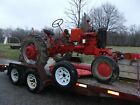 1949 VAC Case Tractor,  Wide Front  Nice winter Project New Rear Tires All tin 